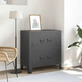 Sandėliavimo Spintelė, Antracito, 75X40X80cm Plienas