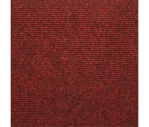 Kāpņu Paklāji, 15 Gab., Pašlīmējoši, 56X17X3 Cm, Sarkani Vidaxl