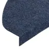 Kāpņu Paklāji, 15 Gab., Pašlīmējoši, 65X22,5X3,5 Cm, Zili Vidaxl