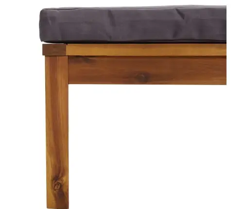 10-Daļīgs Dārza Atpūtas Mēbeļu Komplekts Ar Matračiem, Akācija Vidaxl