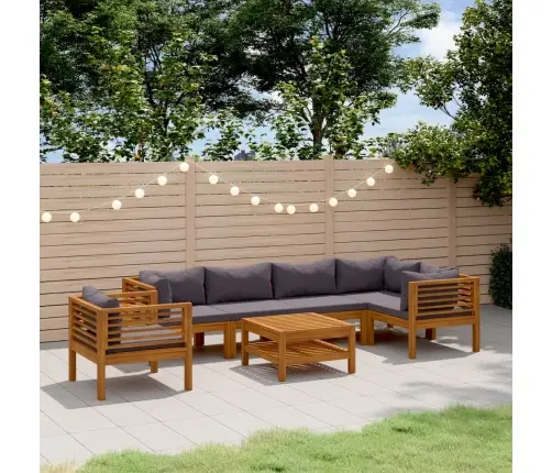 7-Osaline Aiadiivanikomplekt Patjadega, Akaatsiapuit