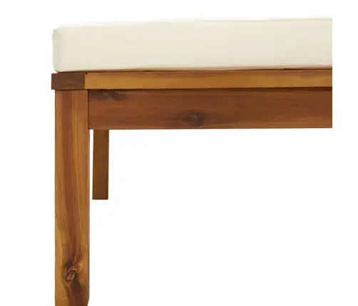 5-Daļīgs Dārza Atpūtas Mēbeļu Komplekts Ar Matračiem, Akācija Vidaxl