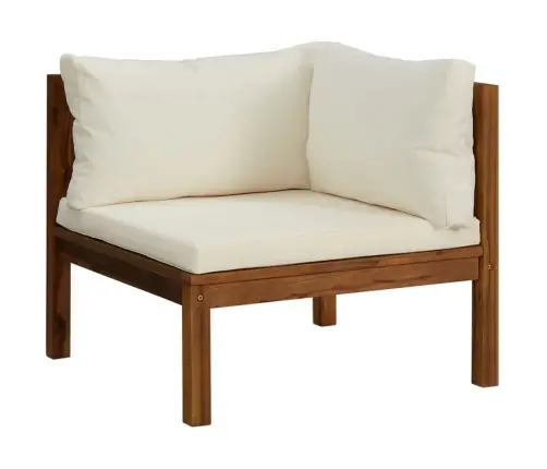 6-Daļīgs Dārza Atpūtas Mēbeļu Komplekts Ar Matračiem, Akācija Vidaxl