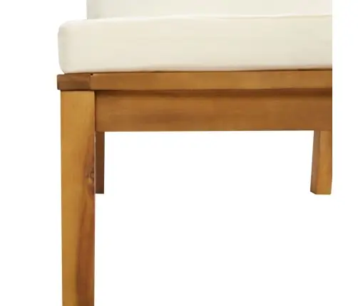 8-Daļīgs Dārza Atpūtas Mēbeļu Komplekts Ar Matračiem, Akācija Vidaxl