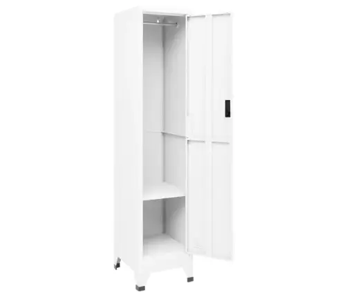 Lukustatav Hoiukapp, Valge, 38 X 45 X 180 cm Teras