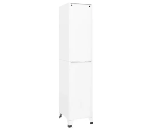 Lukustatav Hoiukapp, Valge, 38 X 45 X 180 cm Teras