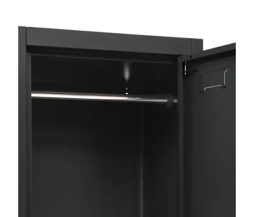 Persirengimo Spintelė, Antracito Spalvos, 38X45X180cm Plienas