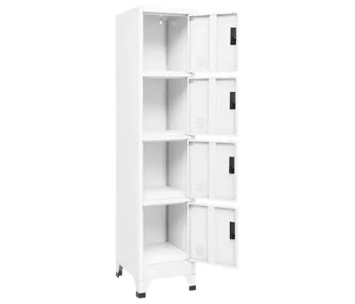 Lukustatav Hoiukapp, Valge, 38 X 45 X 180 cm Teras