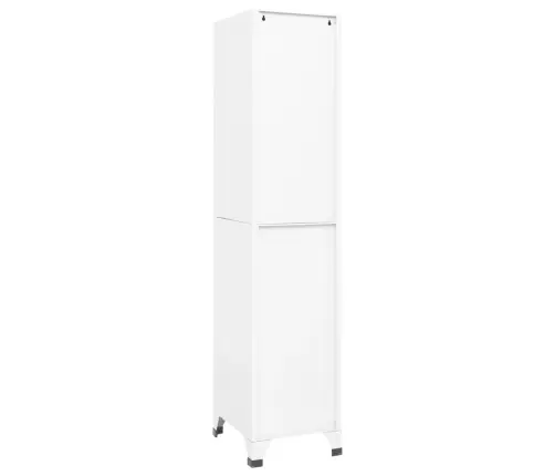 Lukustatav Hoiukapp, Valge, 38 X 45 X 180 cm Teras