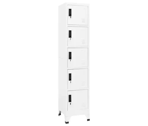 Lukustatav Hoiukapp, Valge, 38 X 40 X 180 cm Teras