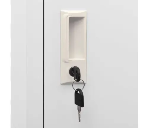 Ģērbtuves Skapis, Gaiši Pelēks, 38X40X180 Cm, Tērauds Vidaxl