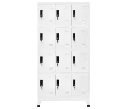 Persirengimo Spintelė, Baltos Spalvos, 90X45X180cm Plienas