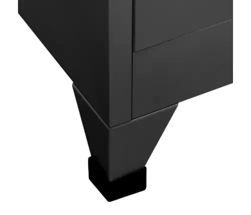 Lukustatav Hoiukapp, Antratsiithall, 90 X 45 X 180 cm Teras