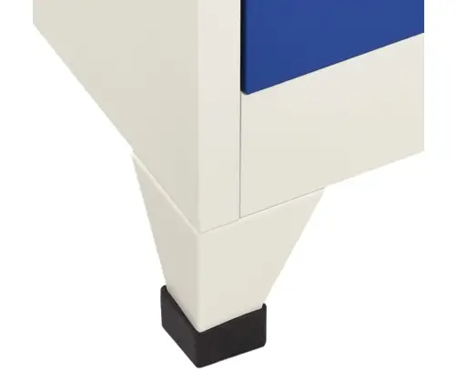 Lukustatav Hoiukapp, Hall Ja Sinine, 90 X 45 X 180 cm Teras