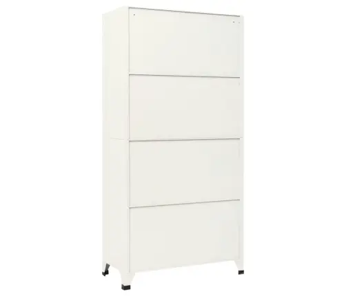 Ģērbtuves Skapis, Pelēks Ar Zilu, 90X40X180 Cm, Tērauds Vidaxl