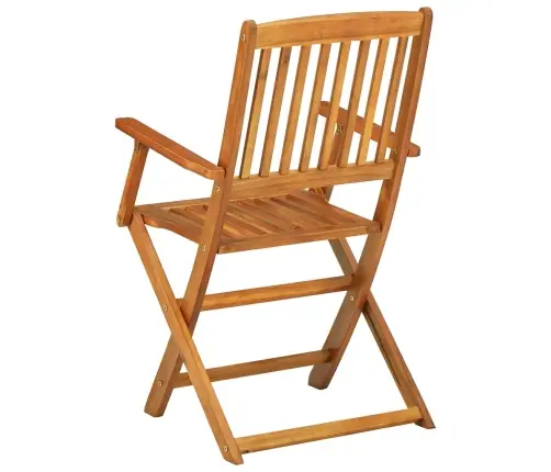 Sodo Valgomojo Komplektas, 11 Dalių, 280X90X75 cm Akacija