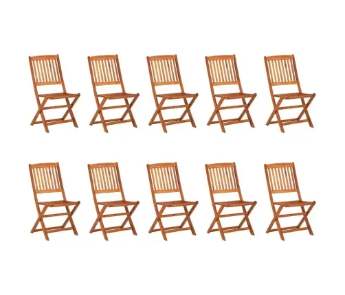 Sodo Valgomojo Komplektas, 11 Dalių, 280X90X75 cm Akacija