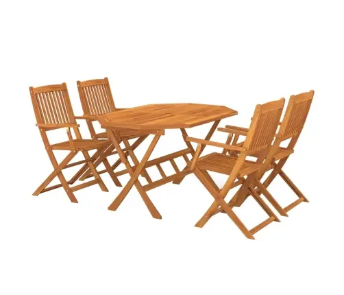 5-Osaline Aiamööblikomplekt, Akaatsiapuit