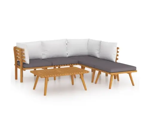 Sodo Komplektas Su Pagalvėlėmis, 6 Dalių, Akacijos Masyvas