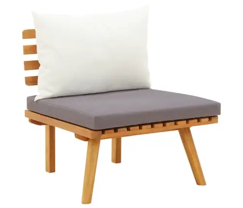 8-Daļīgs Dārza Atpūtas Mēbeļu Komplekts Ar Matračiem, Akācija Vidaxl