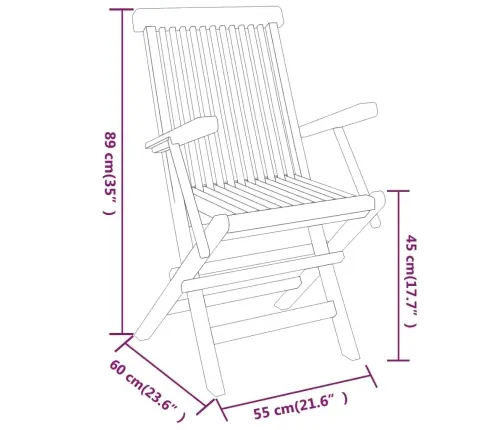 Sodo Valgomojo Baldų Komplektas, 3 Dalių, Tikmedžio Masyvas