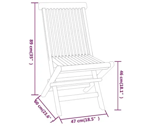 3-Daļīgs Dārza Mēbeļu Komplekts, Masīvs Tīkkoks Vidaxl