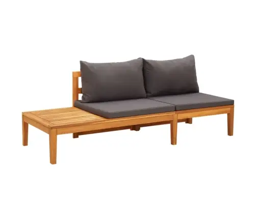 4-Osaline Aiadiivanikomplekt, Tumehallid Padjad, Akaatsiapuit