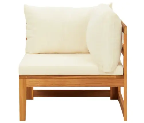 3-Daļīgs Dārza Atpūtas Mēbeļu Komplekts Ar Spilveniem, Akācija Vidaxl