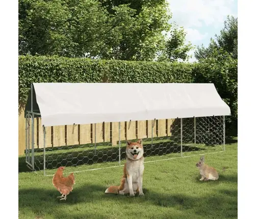 Katusega Koeraaed, 400 X 100 X 150 Cm