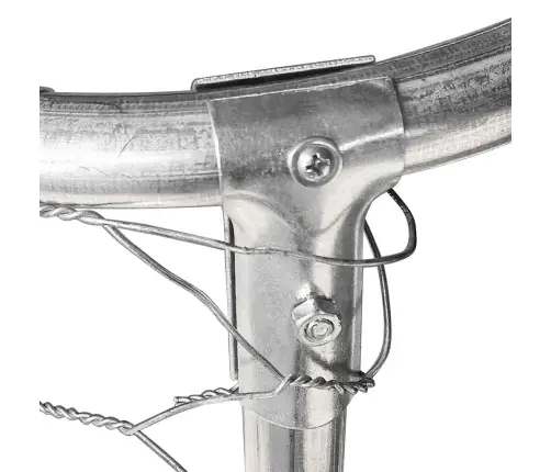 Lauko Voljeras Šunims Su Stogu, 600X200X150Cm