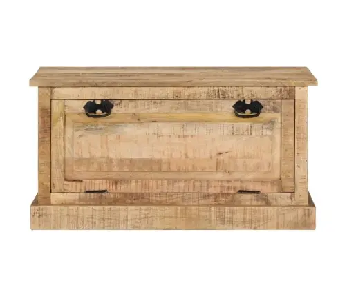 Jalanõude Hoiupink, 85 X 40 X 45 cm Toekas Mangopuit