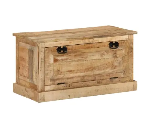 Jalanõude Hoiupink, 85 X 40 X 45 cm Toekas Mangopuit