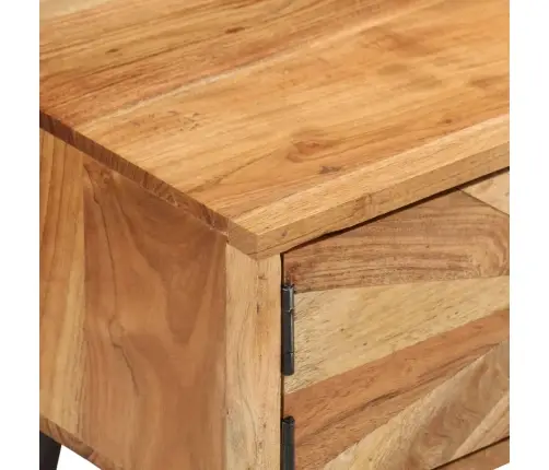 Televizoriaus Spintelė, 145X35X35cm Akacijos Medienos Masyvas