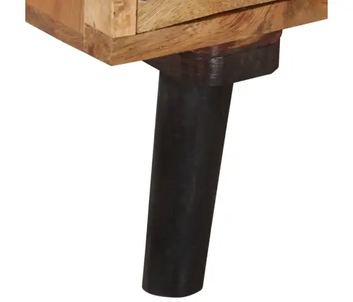 Televizoriaus Spintelė, 145X35X35cm Akacijos Medienos Masyvas