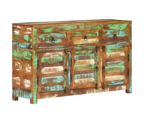 Šoninė Spintelė, 110X30X65cm Perdirbtos Medienos Masyvas