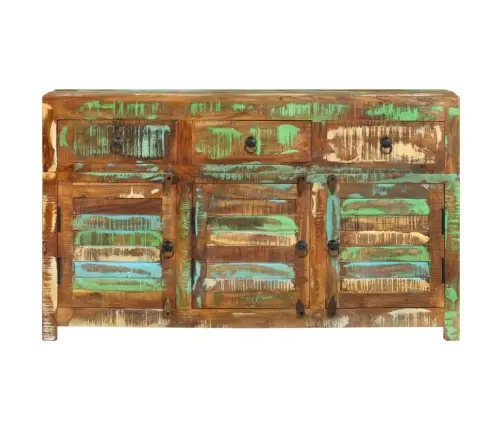 Šoninė Spintelė, 110X30X65cm Perdirbtos Medienos Masyvas