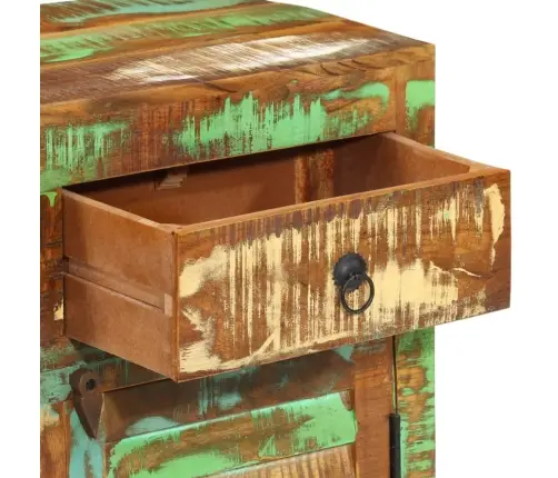 Šoninė Spintelė, 110X30X65cm Perdirbtos Medienos Masyvas