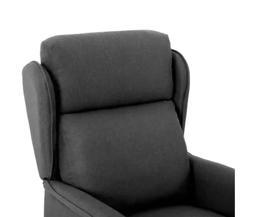 Atpūtas Krēsls Tumši Pelēks Audums Vidaxl