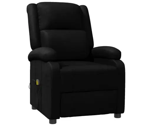 Masāžas Krēsls, Melna Mākslīgā Āda Vidaxl