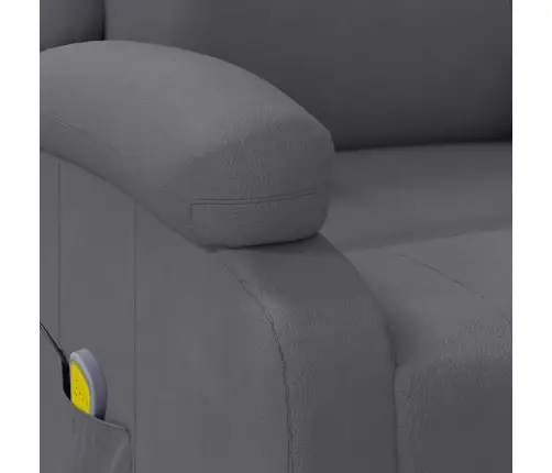 Masāžas Krēsls, Pelēka Mākslīgā Āda Vidaxl