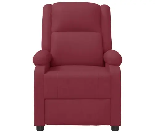 Atlošiamas Krėslas, Raudonojo Vyno Spalvos, Dirbtinė Oda