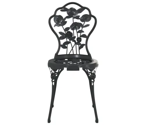 3-Osaline Bistrookomplekt, Valualumiinium, Must