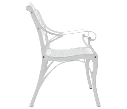 Dārza Sols, 102 Cm, Liets Alumīnijs, Balts Vidaxl Dārza Sols, 102 Cm, Liets Alumīnijs, Balts Vidaxl