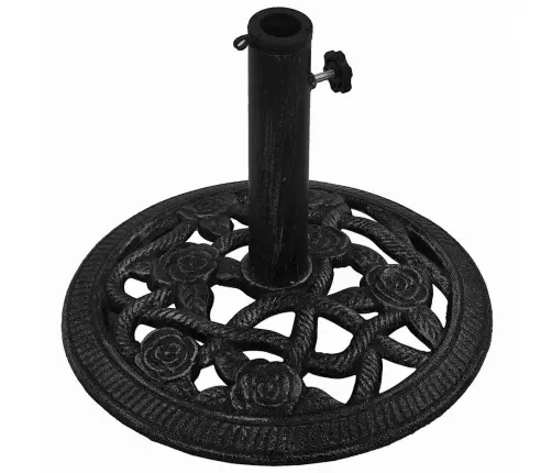 Päikesevarju Alus, Must, 40X40X32 cm Malm