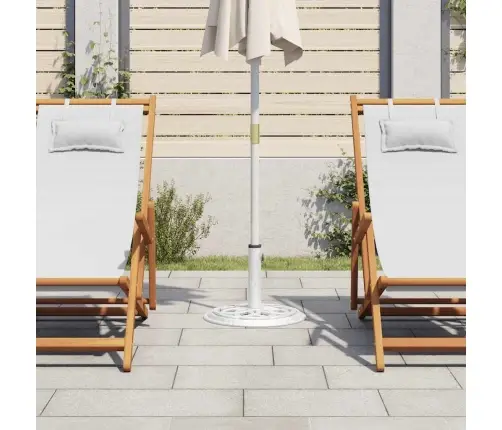 Skėčio Pagrindas, Baltos Spalvos, 44X44X31cm Ketus