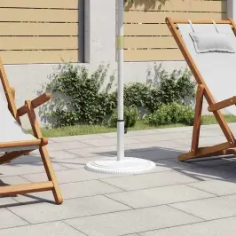 Skėčio Pagrindas, Baltos Spalvos, 45X45X30cm Ketus