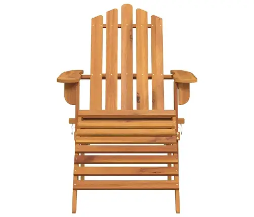 Dārza Krēsls Ar Kāju Balstu, Akācijas Masīvkoks Vidaxl