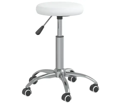 Valgomojo Kėdė, Baltos Spalvos, Dirbtinė Oda (333151)