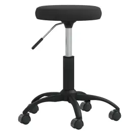 Virtuves Krēsls, Melns Samts Vidaxl