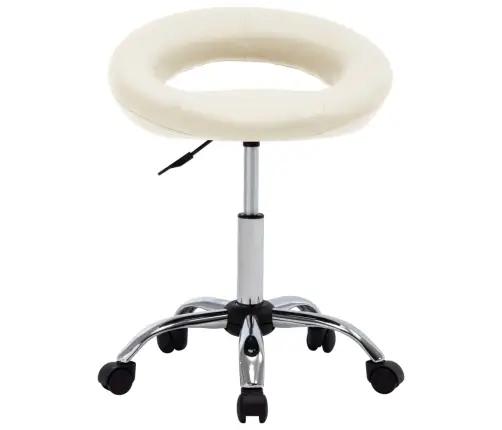 Grozāms Virtuves Krēsls, Krēmkrāsas Mākslīgā Āda Vidaxl